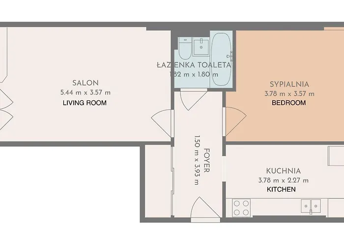 Lejlighed Spacious, Quiet And Bright Apartment, Close Center - Backyard Parking - Mokotow *